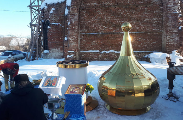 Церковь Казанской иконы Божией Матери, ВО, село Волна